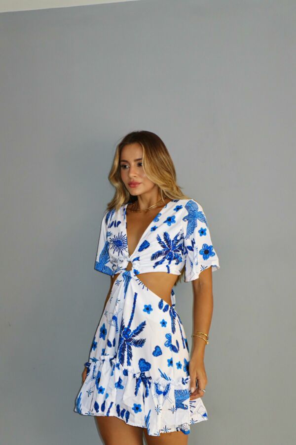 Vestido Feminino Curto Elisa - Imagem 3